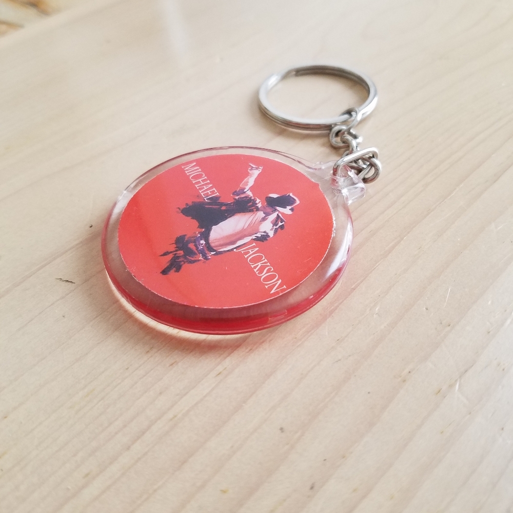 Michael Jackson Acrylic Key Chain - Picture 4 of 4